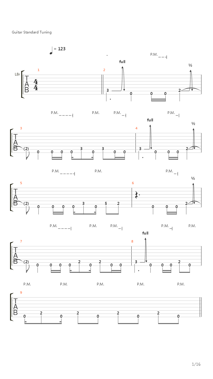 The Excursion吉他谱