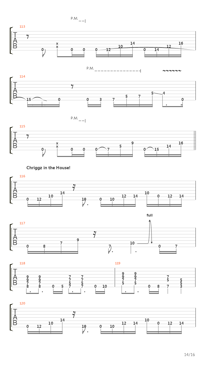 The Excursion吉他谱