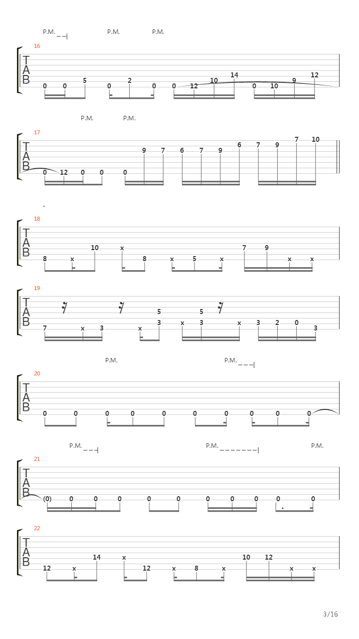 The Excursion吉他谱