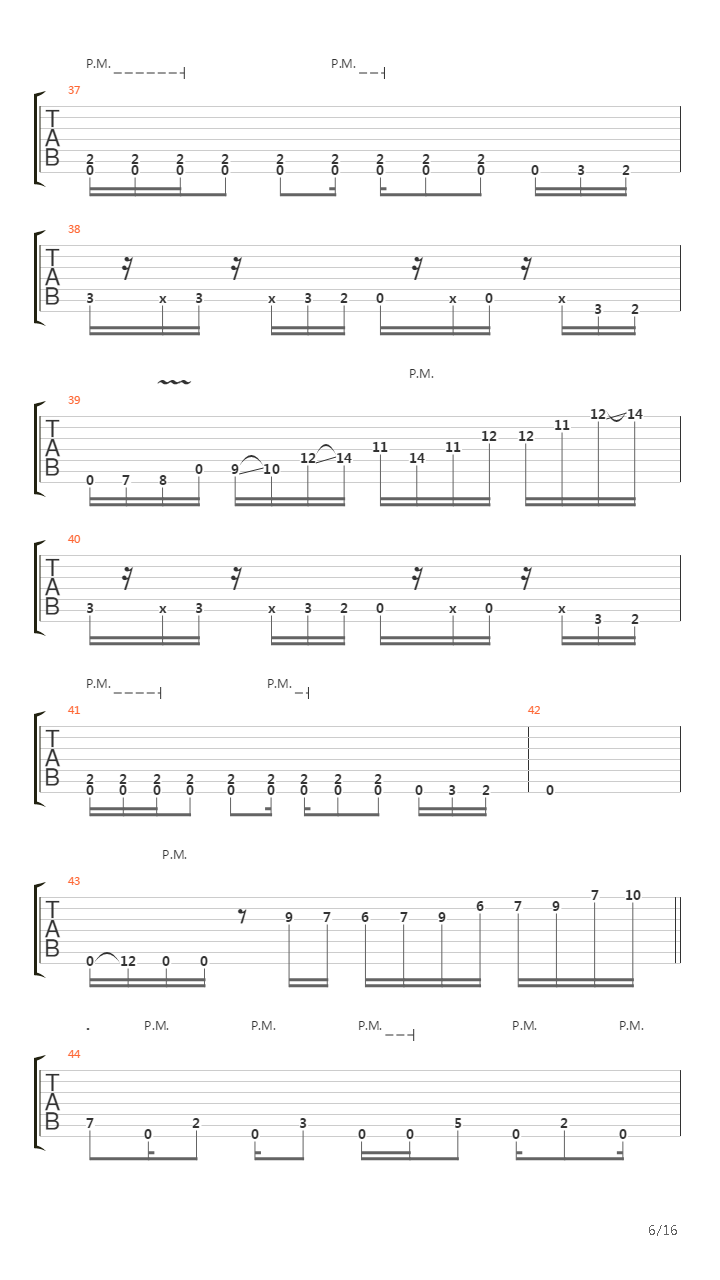 The Excursion吉他谱