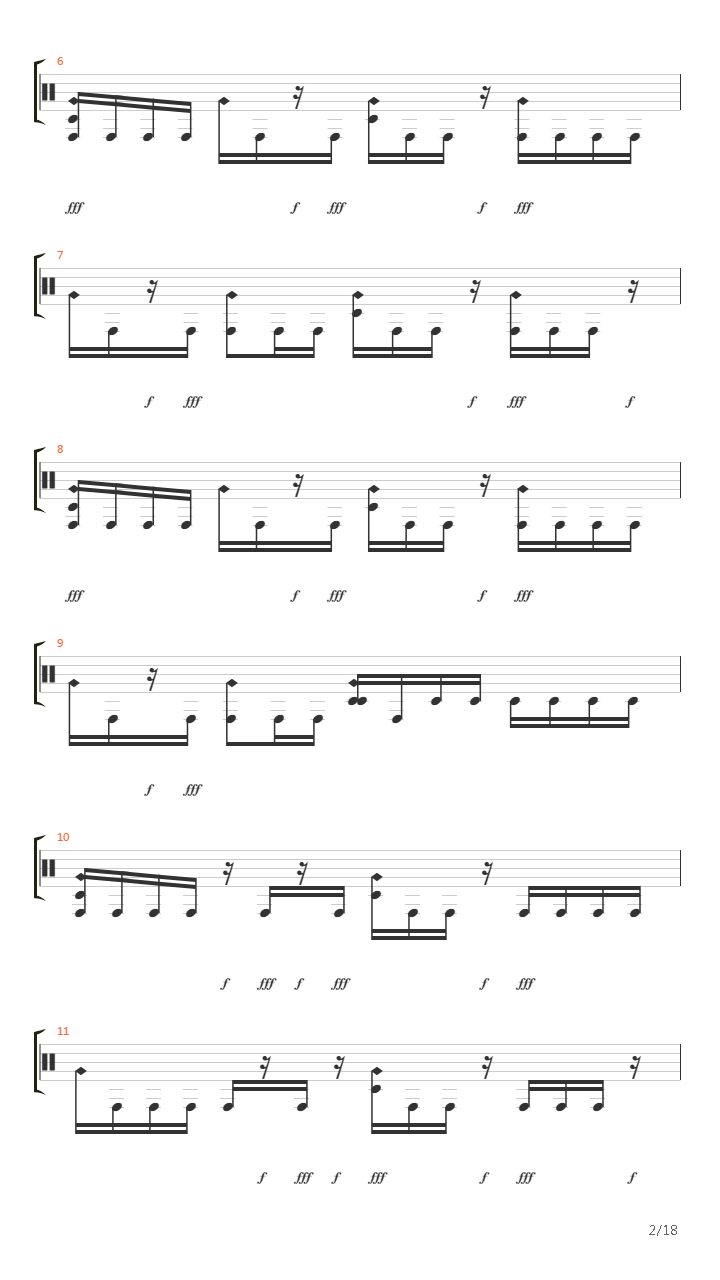 Faces吉他谱