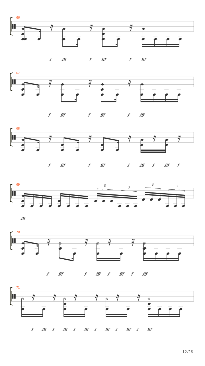 Faces吉他谱
