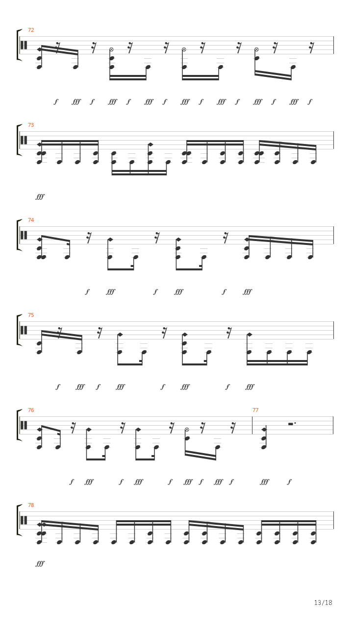 Faces吉他谱