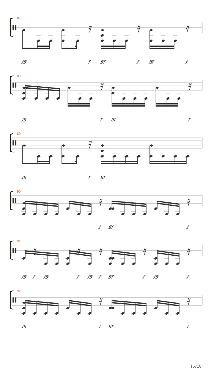Faces吉他谱