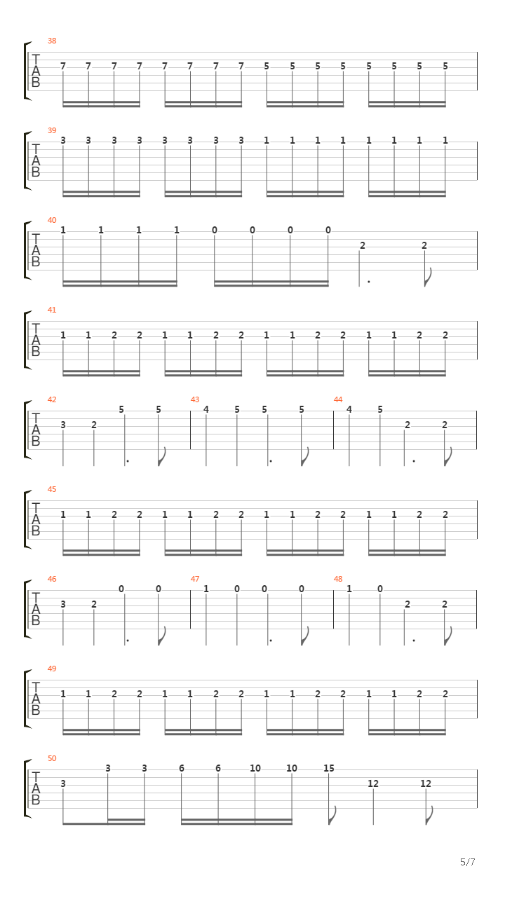 Dies Irae吉他谱