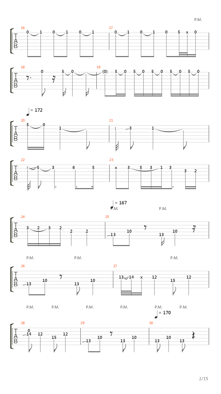 Close To The Edge Part I - The Solid Time Of Change吉他谱