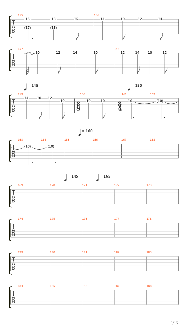 Close To The Edge Part I - The Solid Time Of Change吉他谱