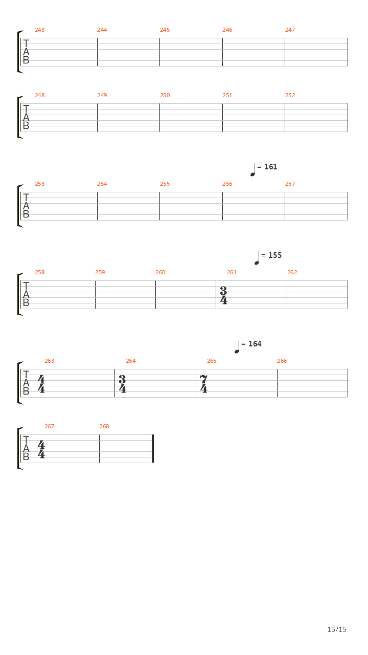 Close To The Edge Part I - The Solid Time Of Change吉他谱