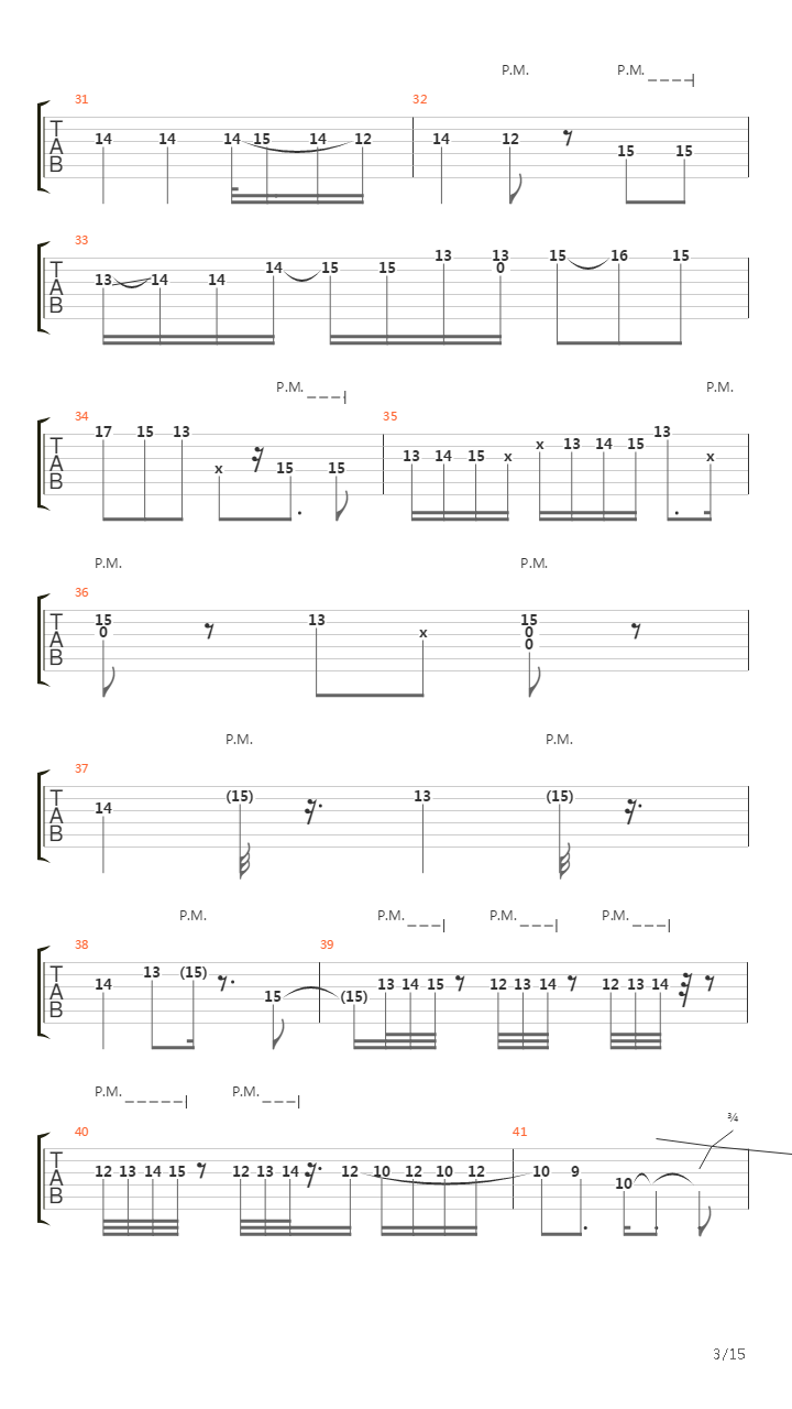 Close To The Edge Part I - The Solid Time Of Change吉他谱