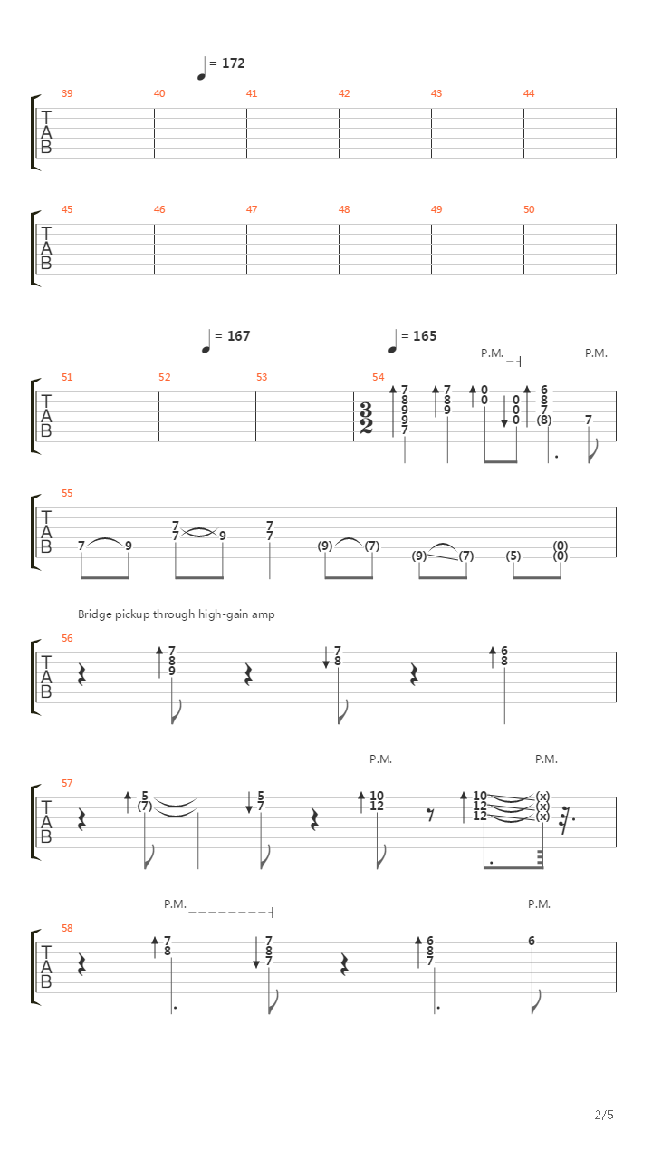 Close To The Edge Part Ii - Total Mass Retain吉他谱