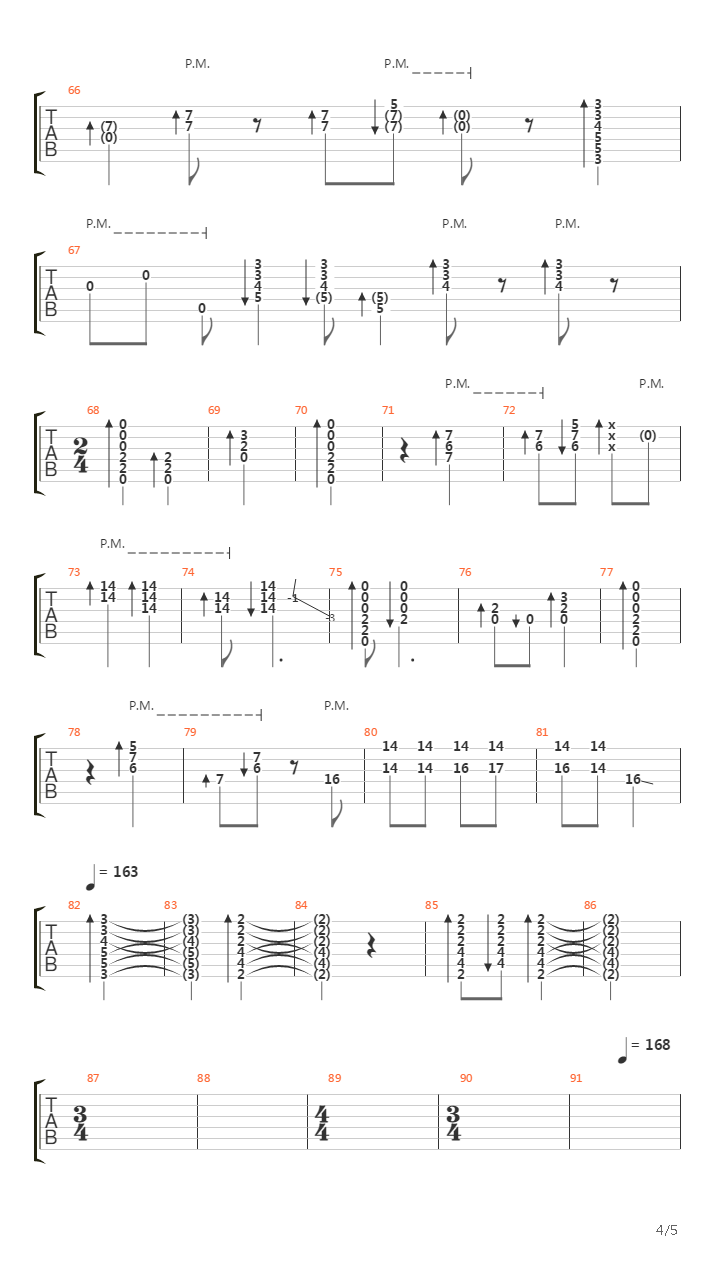 Close To The Edge Part Ii - Total Mass Retain吉他谱