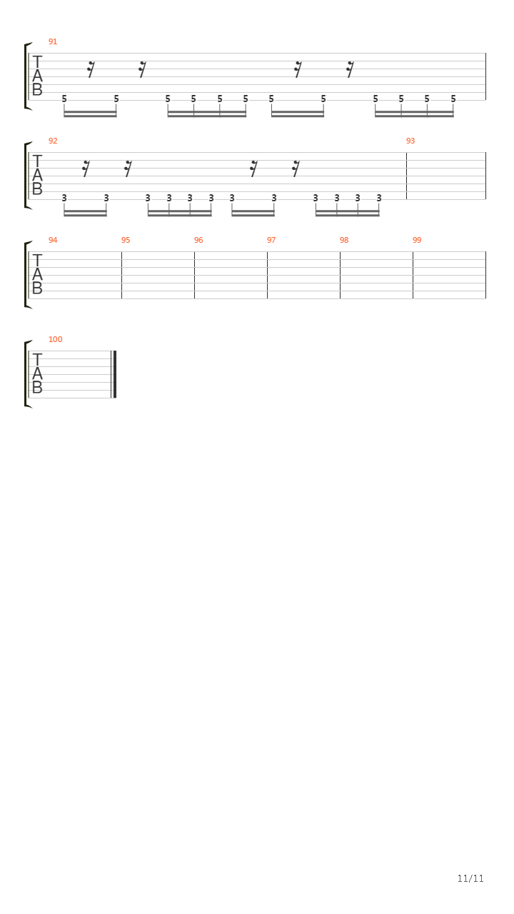 Aurora Borealis吉他谱