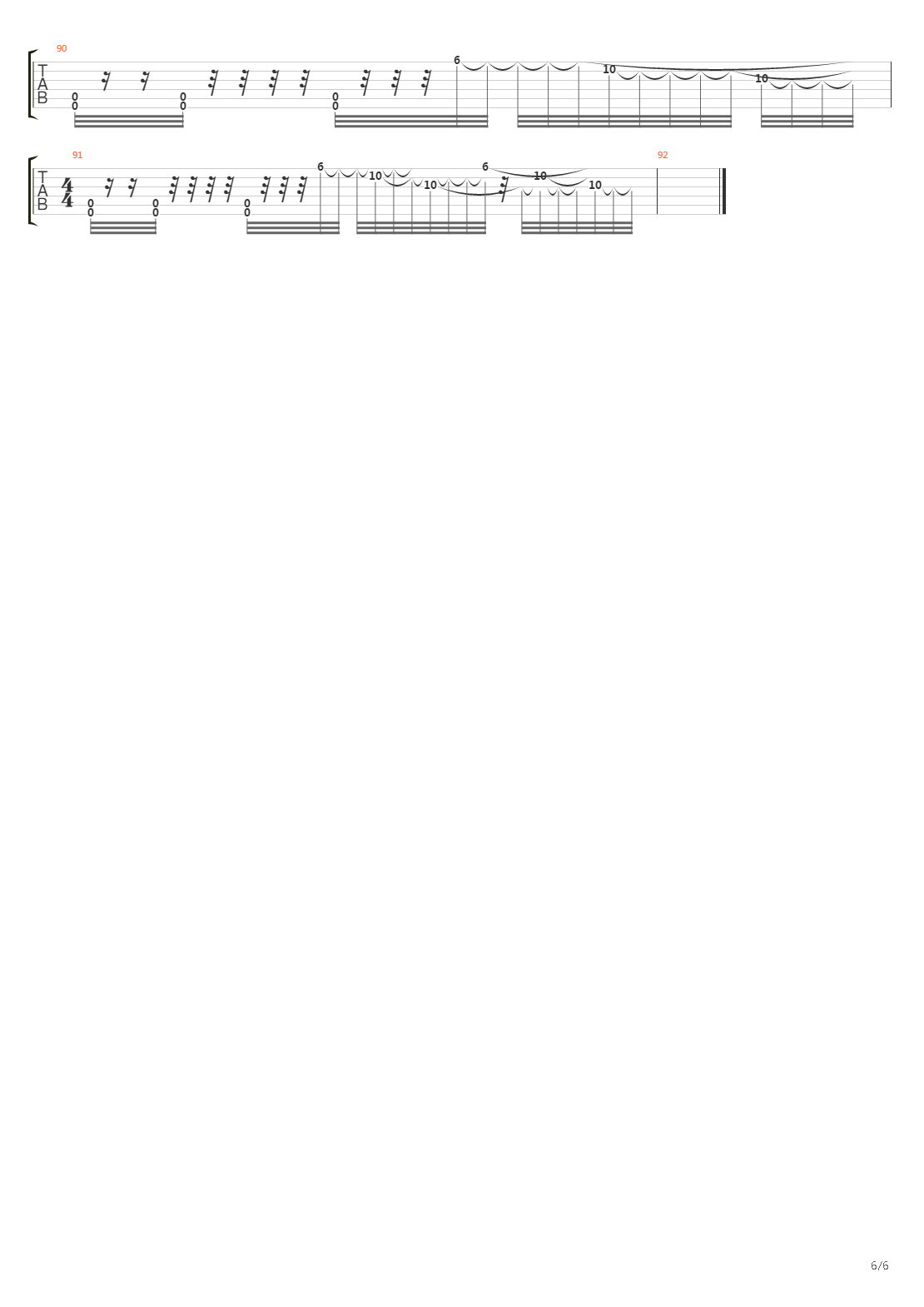 Passing吉他谱