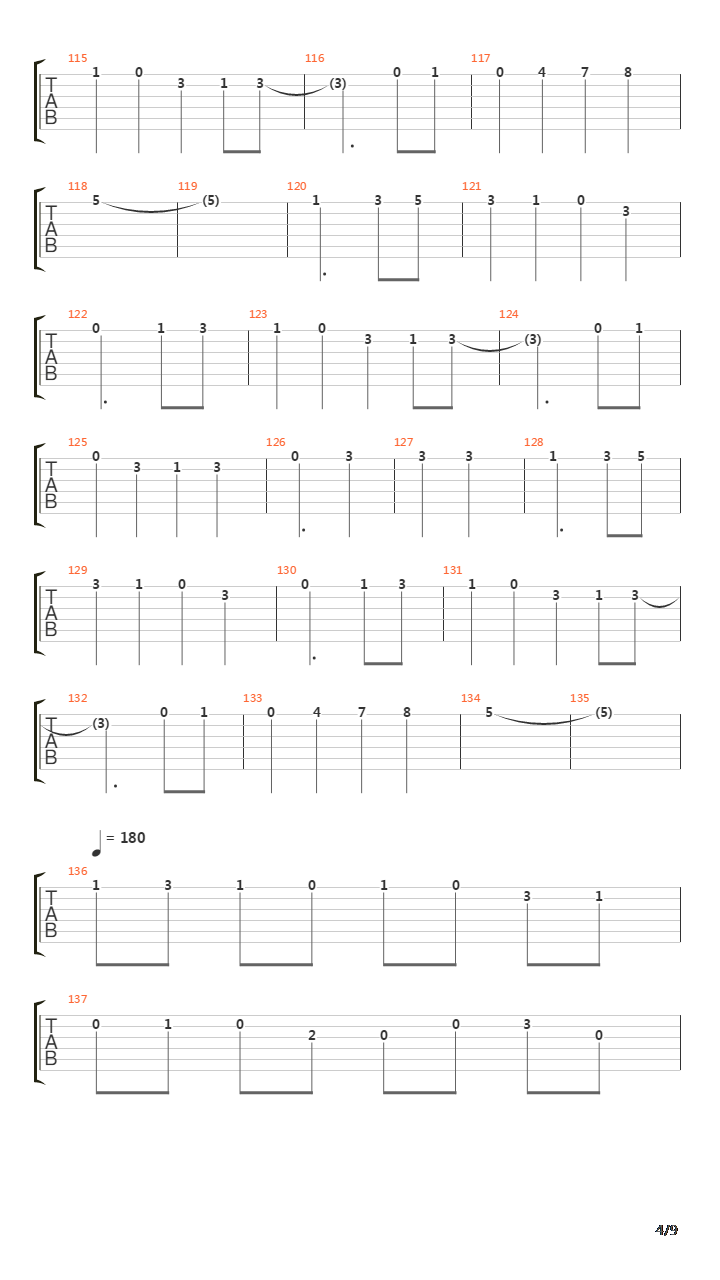 Thủy Triều Đỏ - Nắng Mới吉他谱