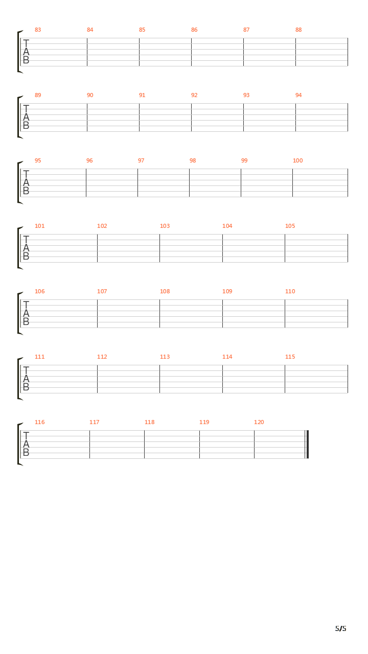 像风一样吹来 (band score original ver.)吉他谱