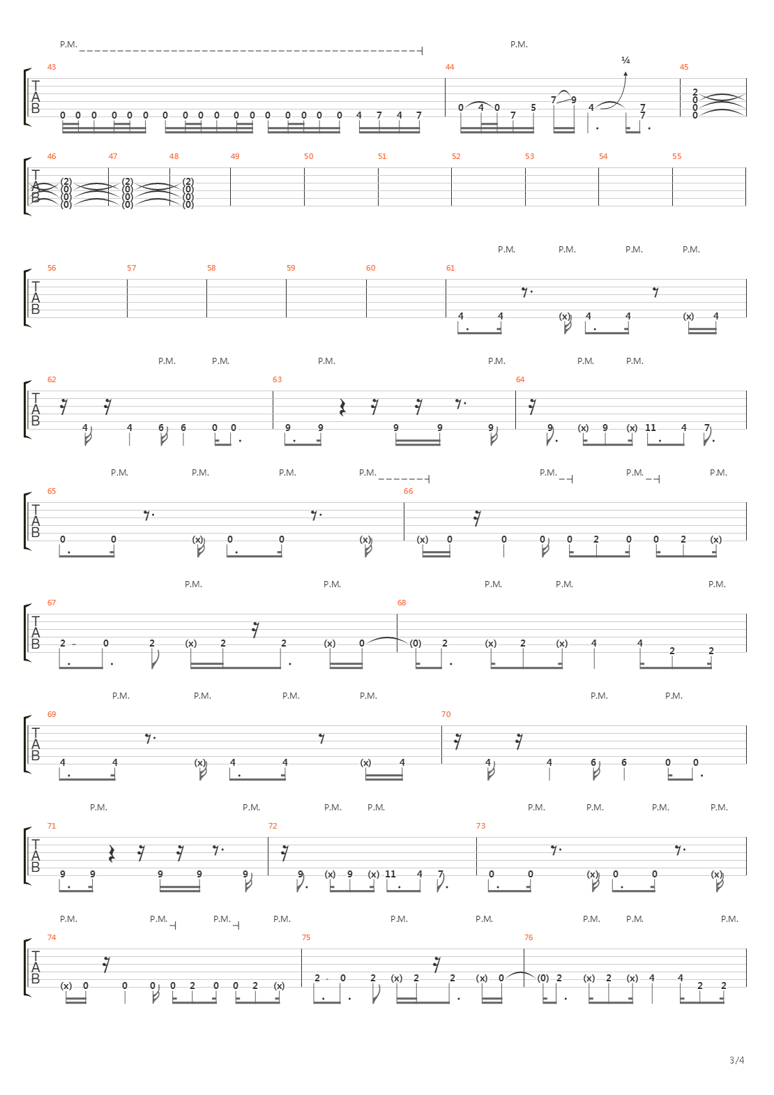 The Way The News Goes吉他谱