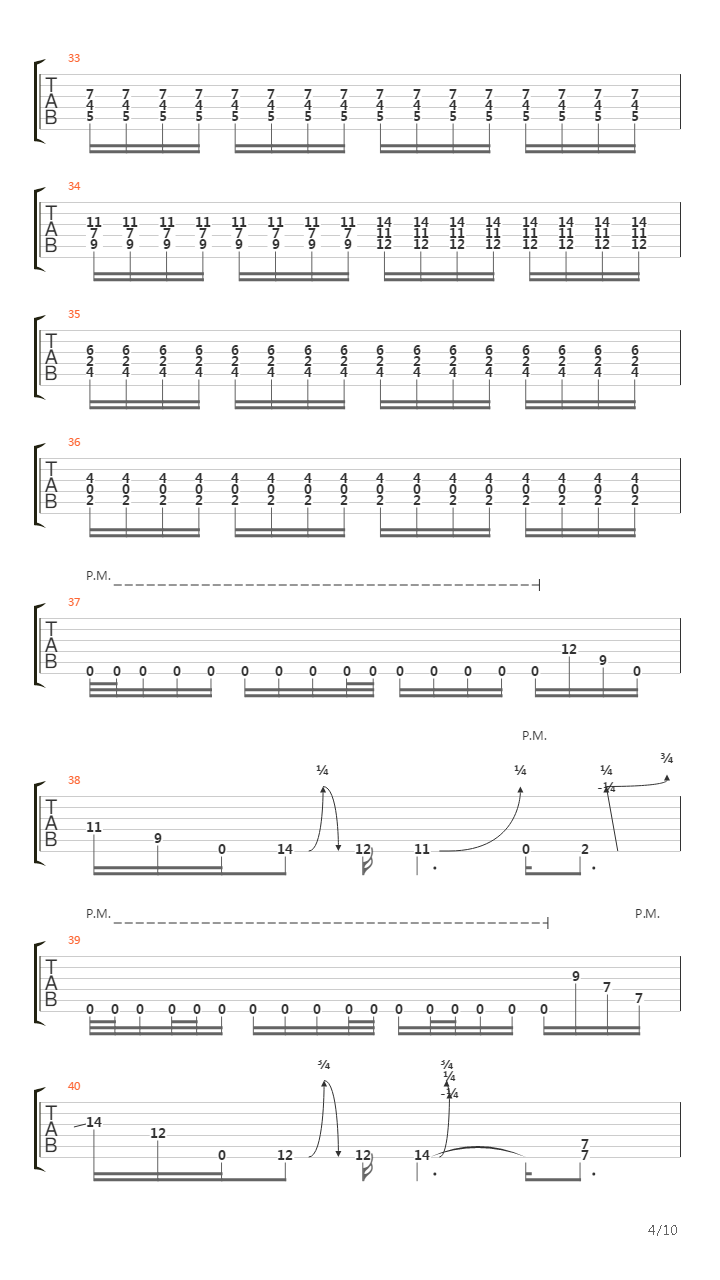 The Way The News Goes吉他谱