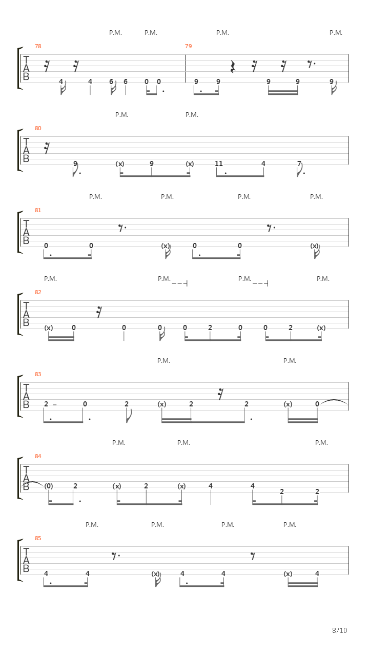 The Way The News Goes吉他谱