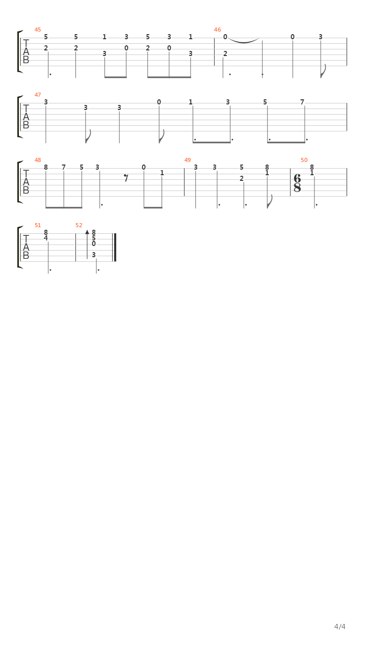 Memory 记忆 (选自歌剧《猫》)吉他谱