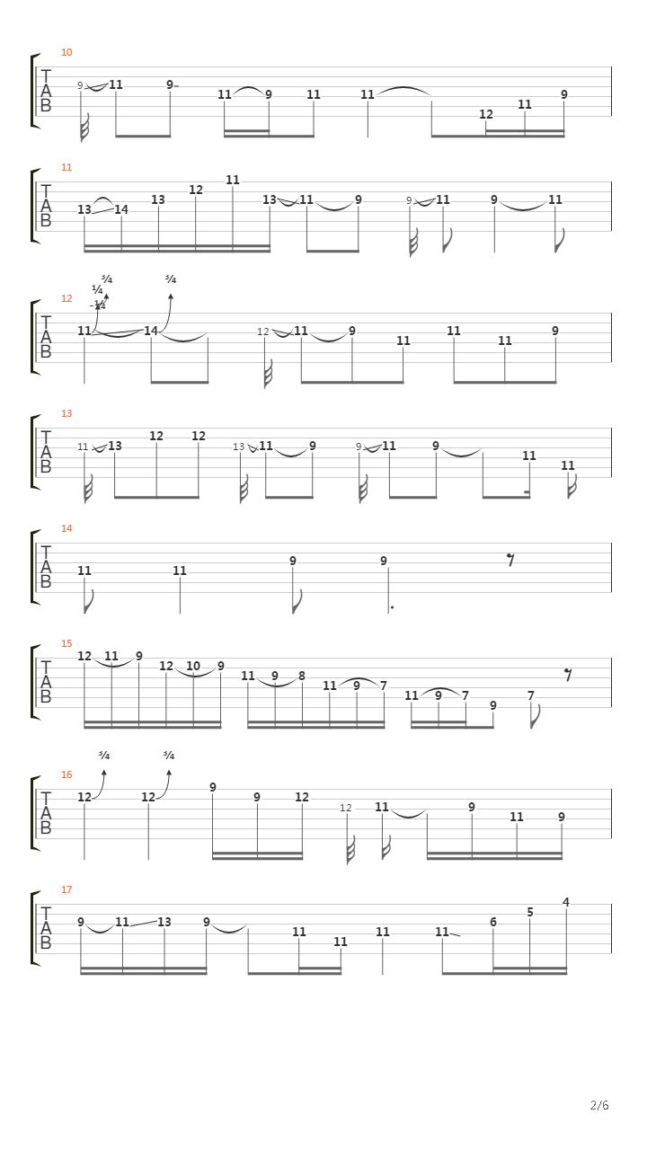 Drvin Blues(GTP6版)吉他谱