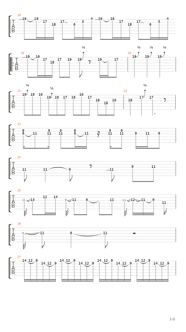 Drvin Blues(GTP6版)吉他谱