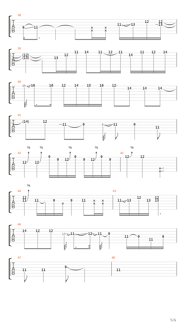 Drvin Blues(GTP6版)吉他谱