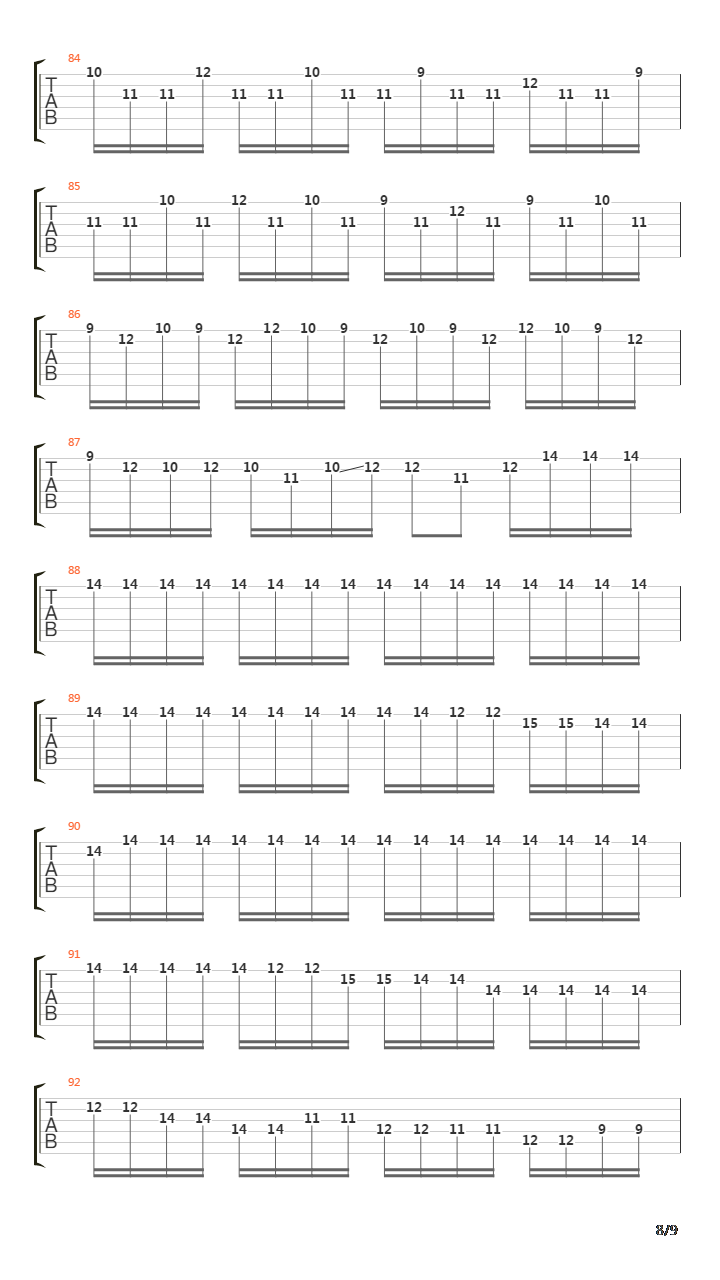 Omega Wing吉他谱