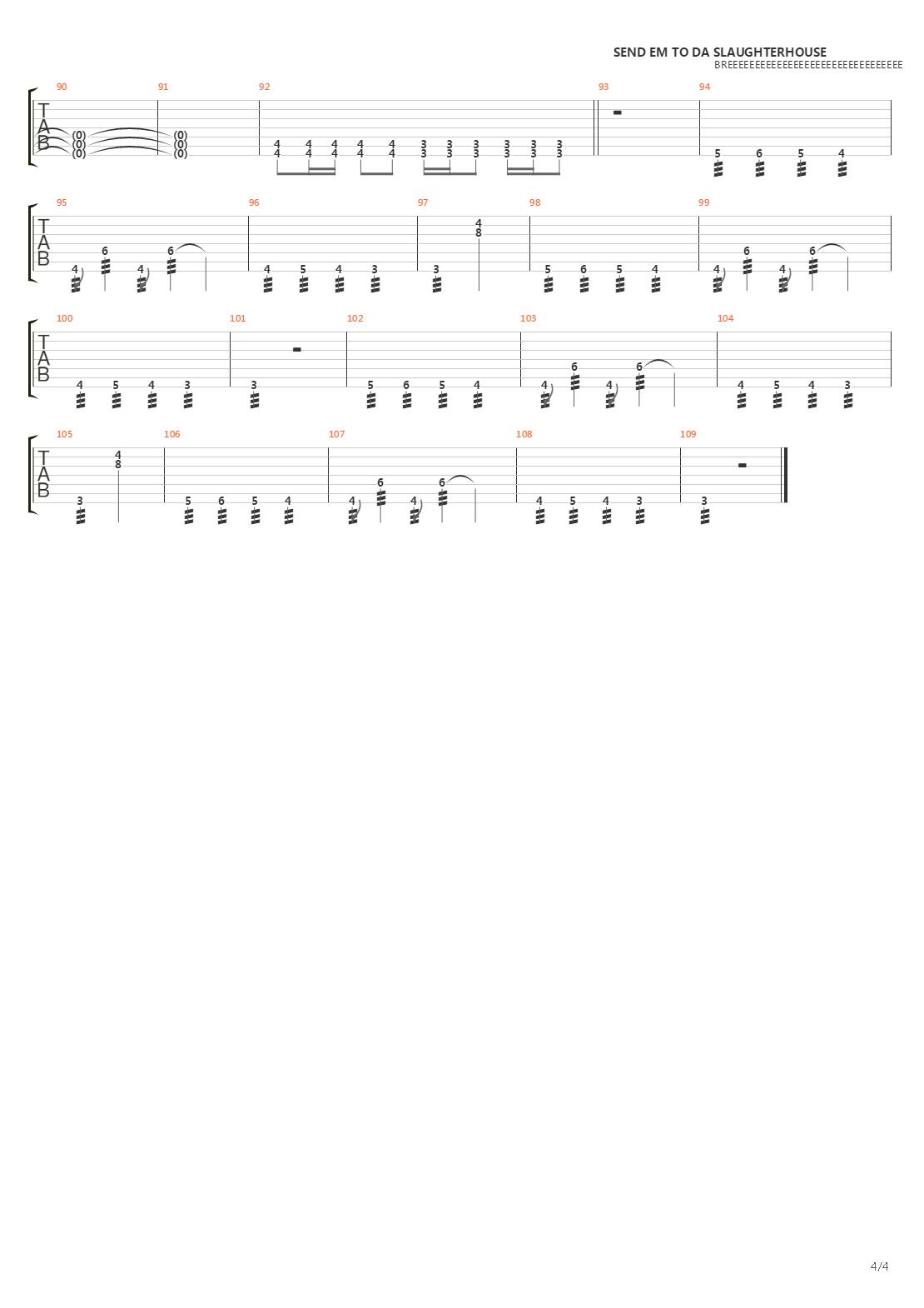 Disillusion In A Discordant System吉他谱