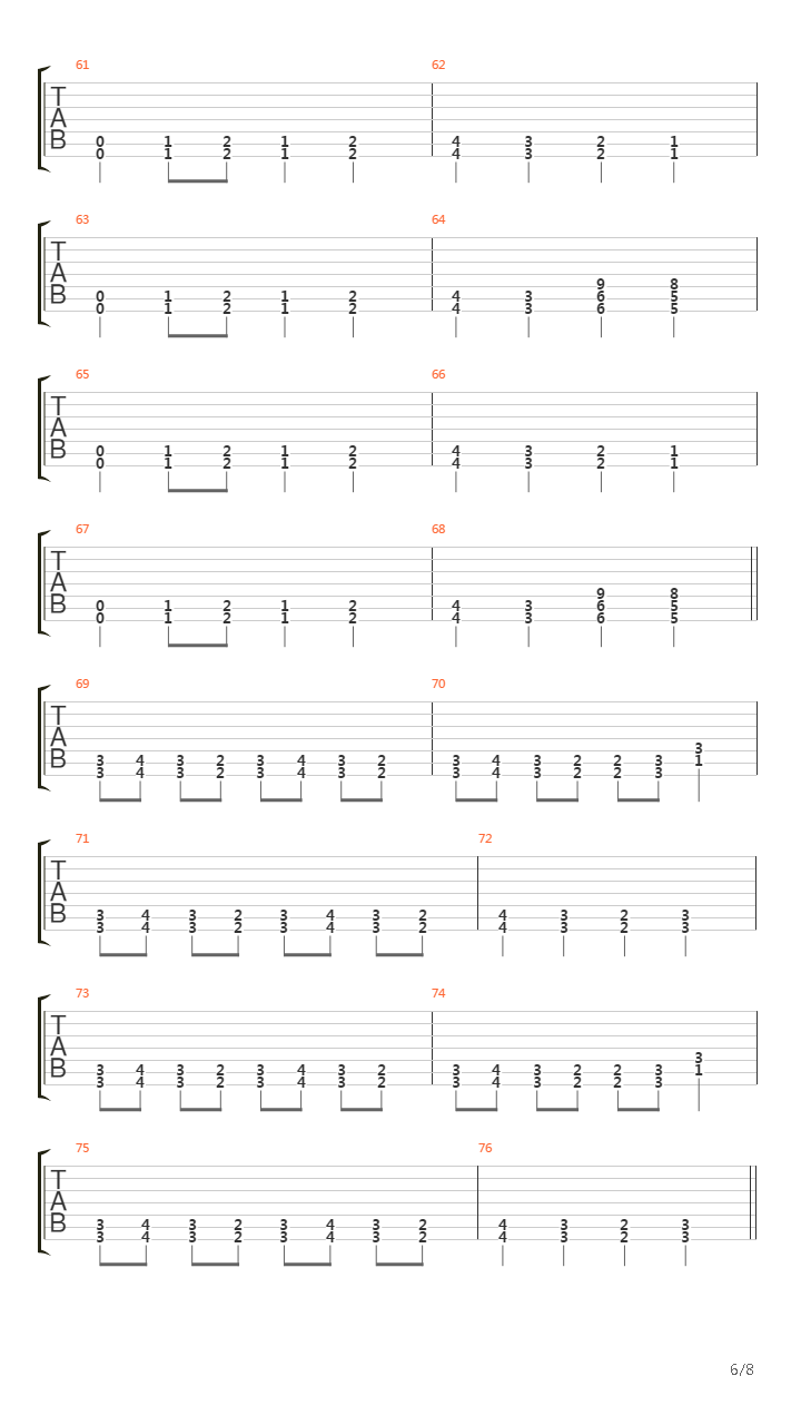 Disillusion In A Discordant System吉他谱