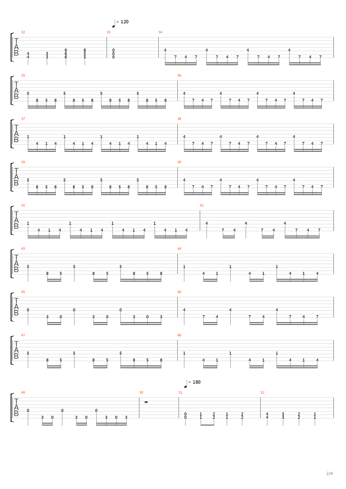 Disillusion In A Discordant System吉他谱