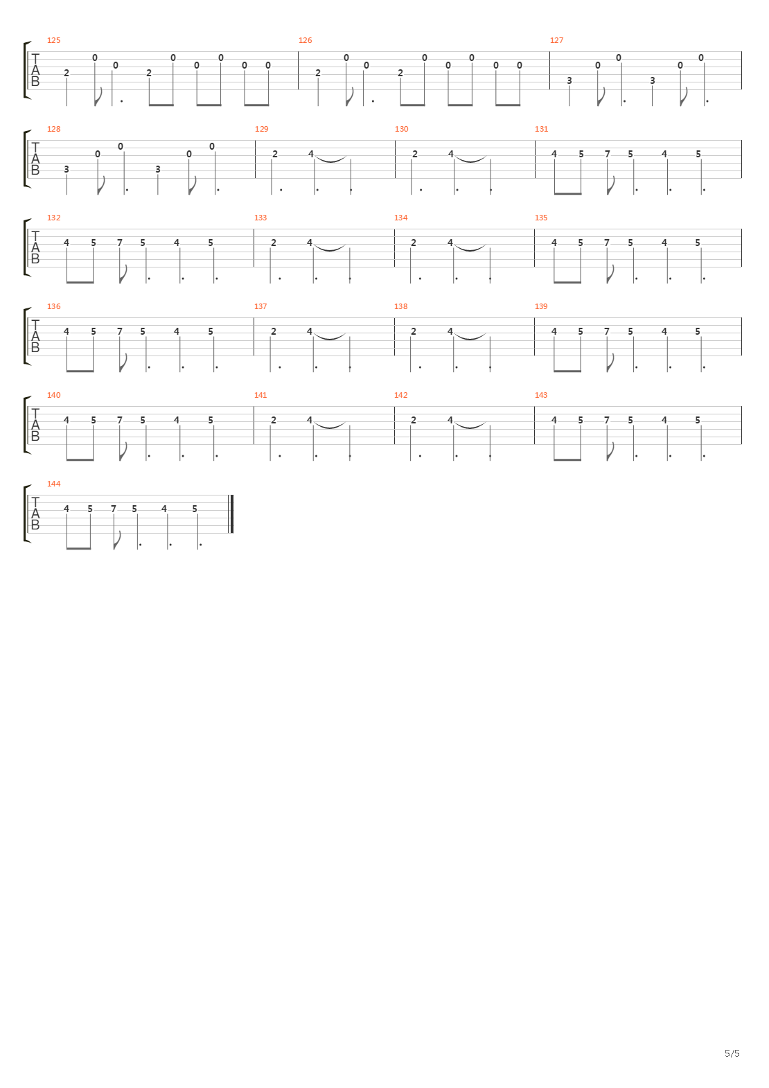 Popol吉他谱