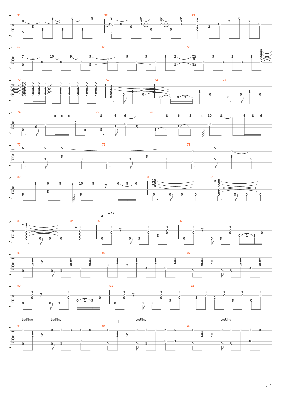 Appassionata Ex Machinea吉他谱