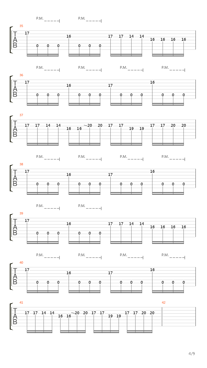 Erebus吉他谱