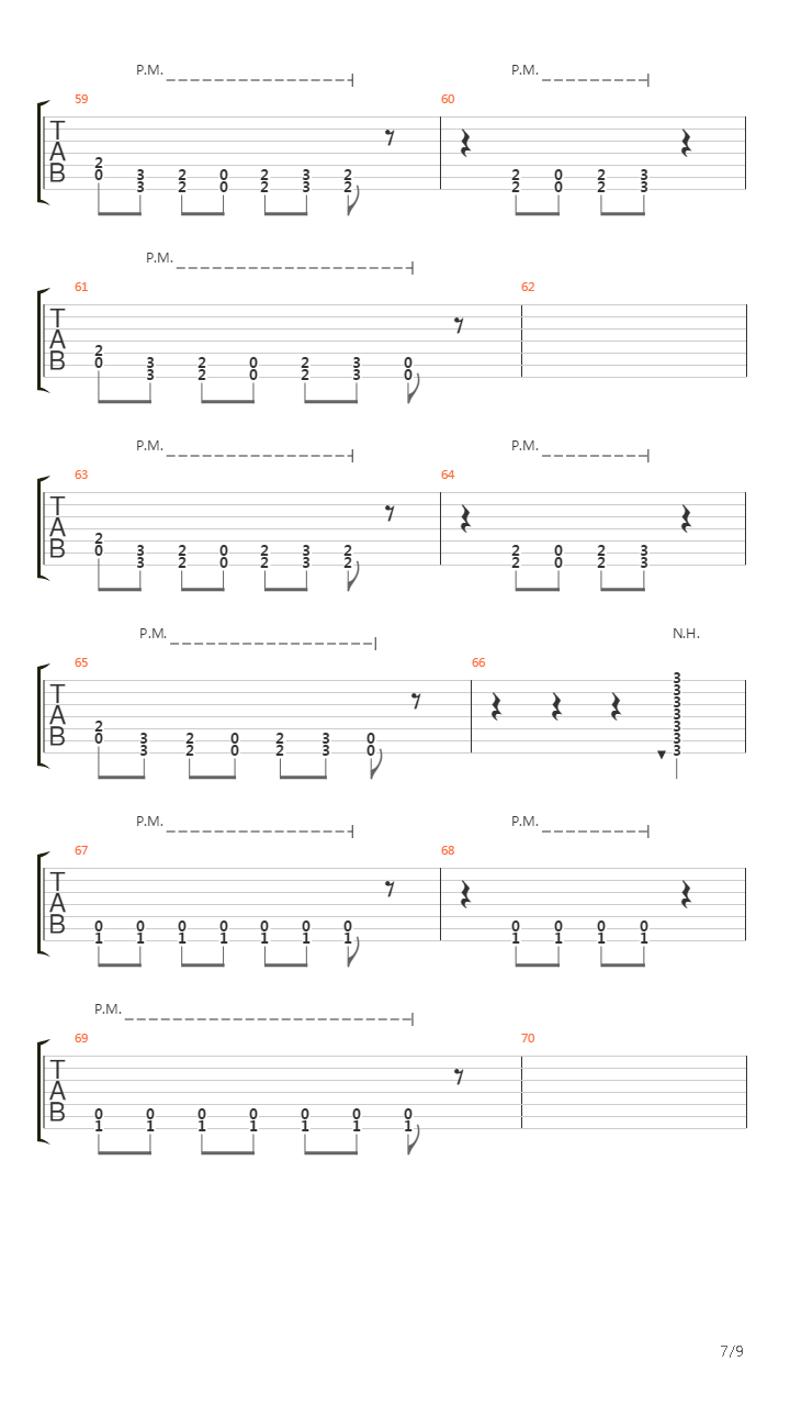 Erebus吉他谱