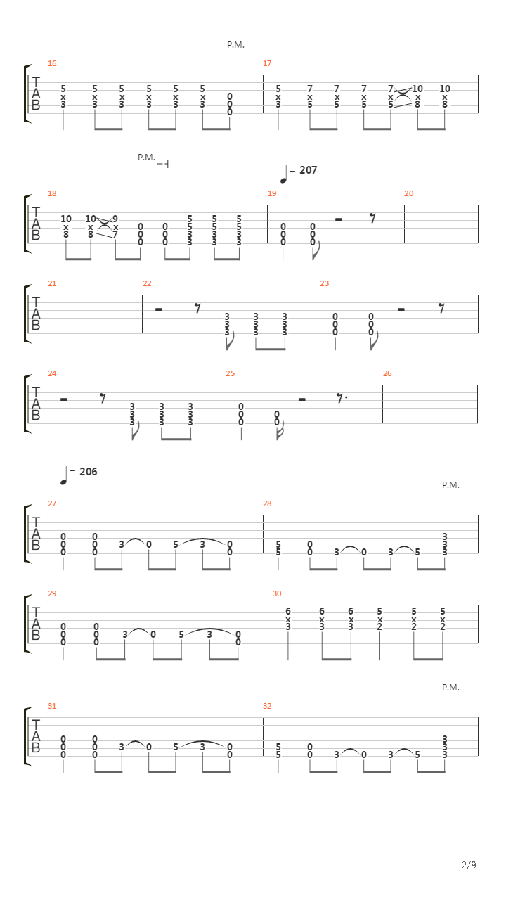 Sheeps吉他谱