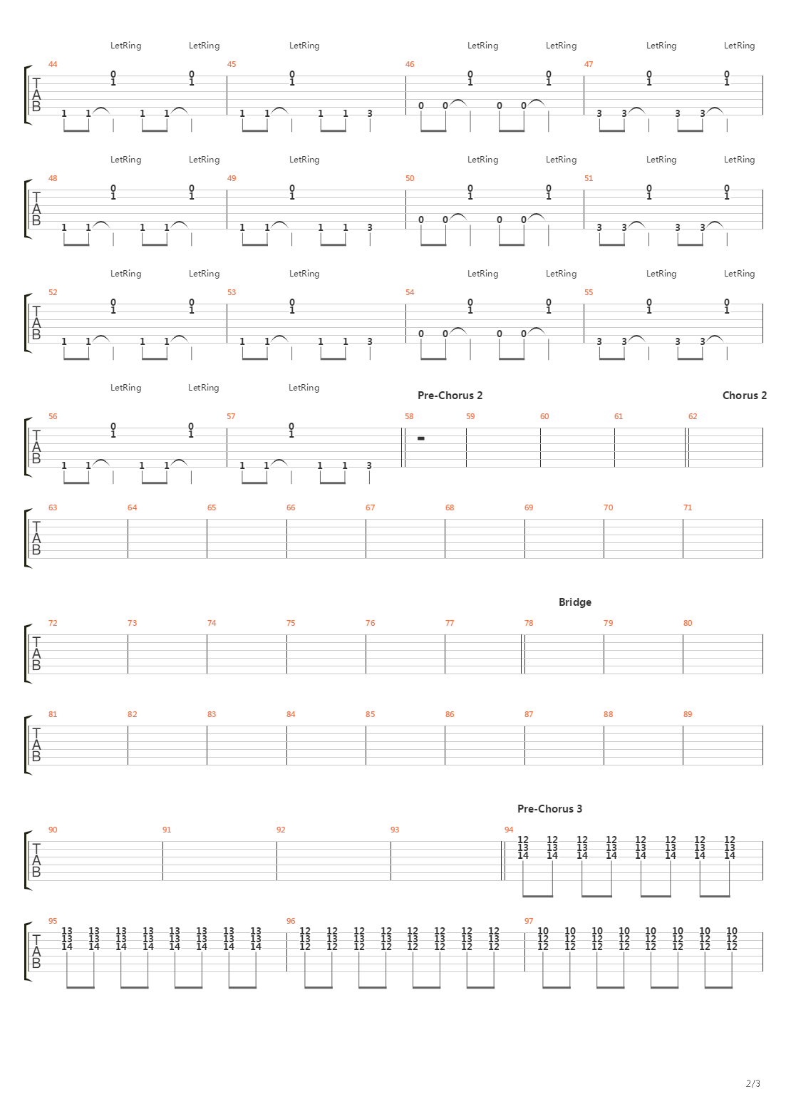 San Diego吉他谱