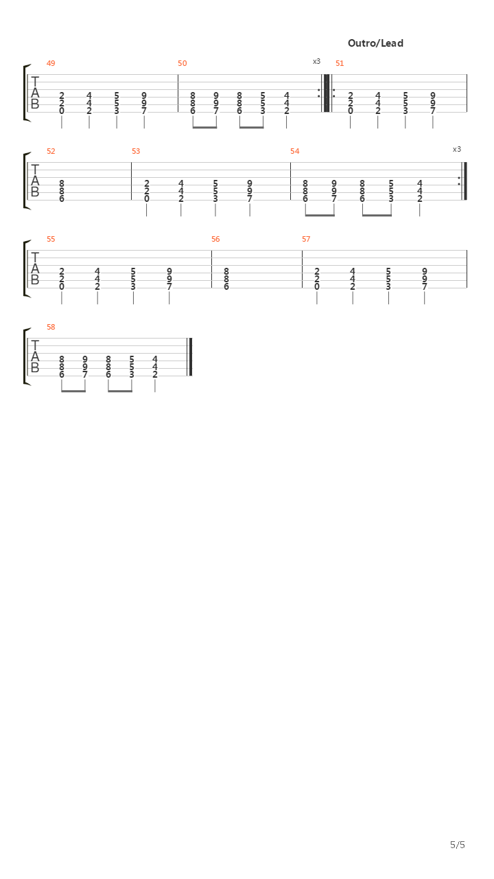 The Ascension吉他谱