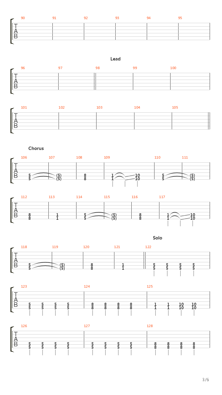 And The Snakes Start To Sing吉他谱