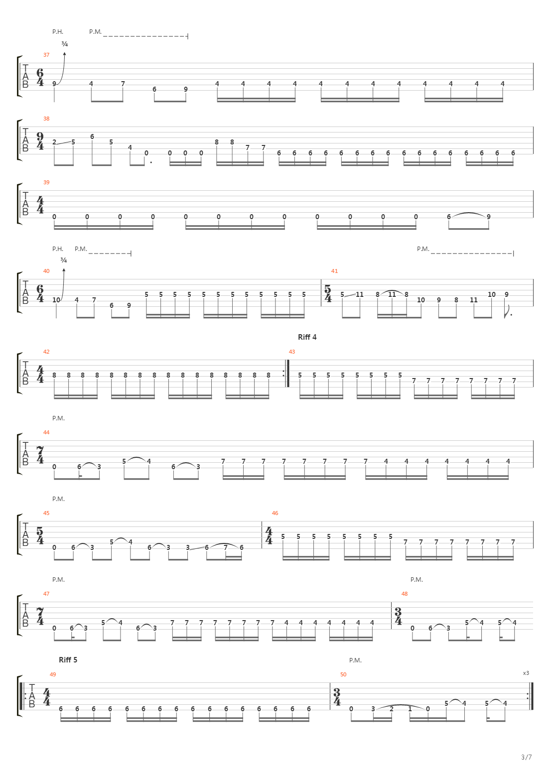 Centuries Of Torment吉他谱