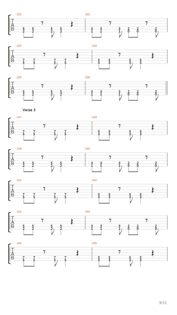 25 Or 6 To 4吉他谱