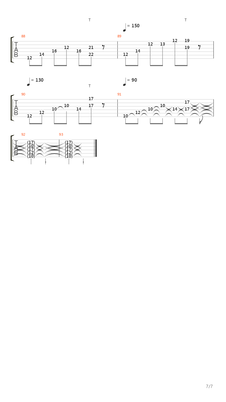 But吉他谱