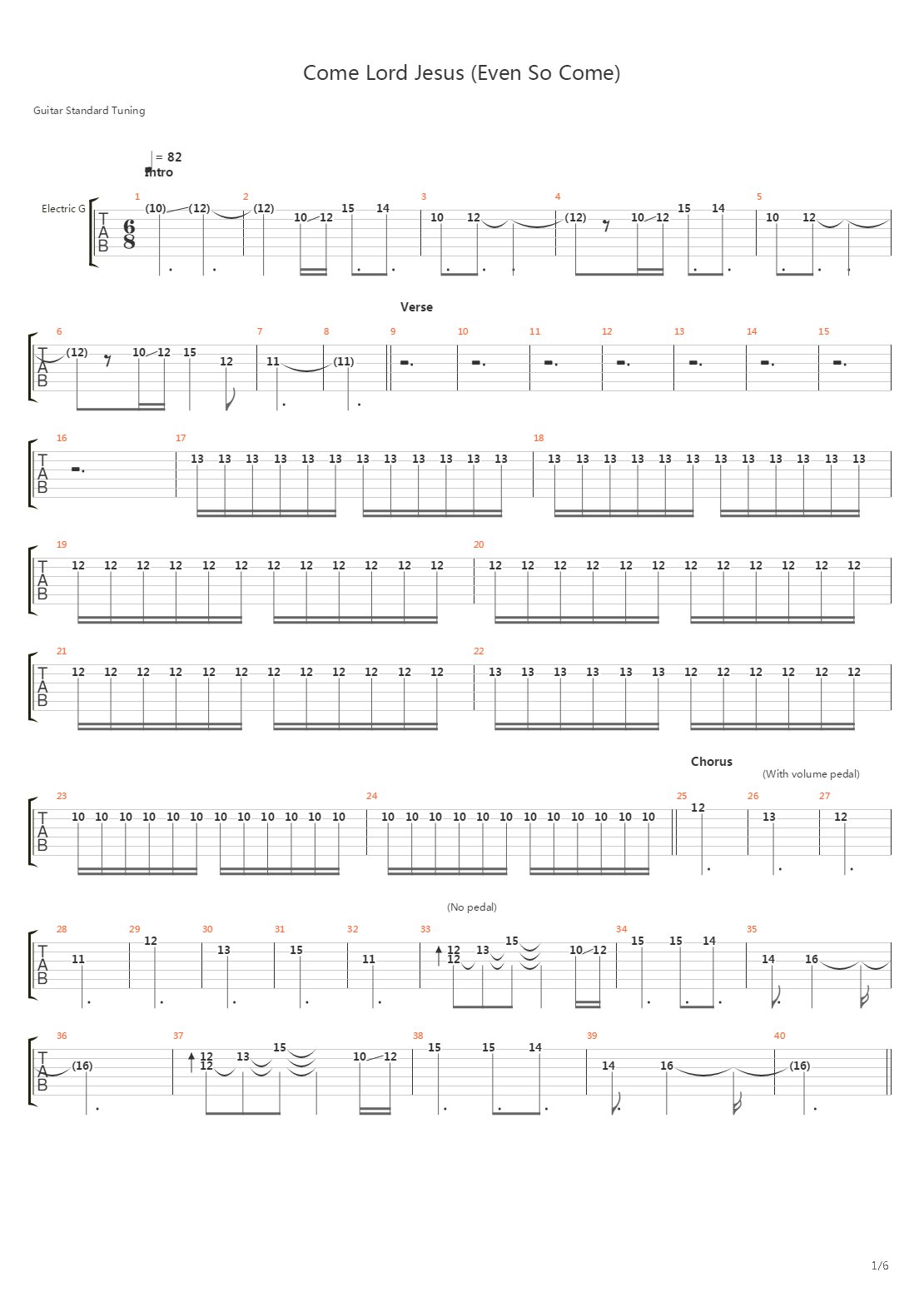 Even So Come吉他谱