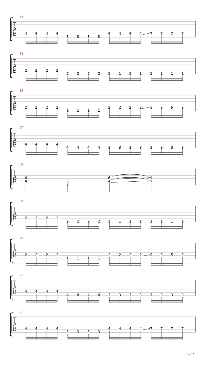 A Butchery Improved吉他谱