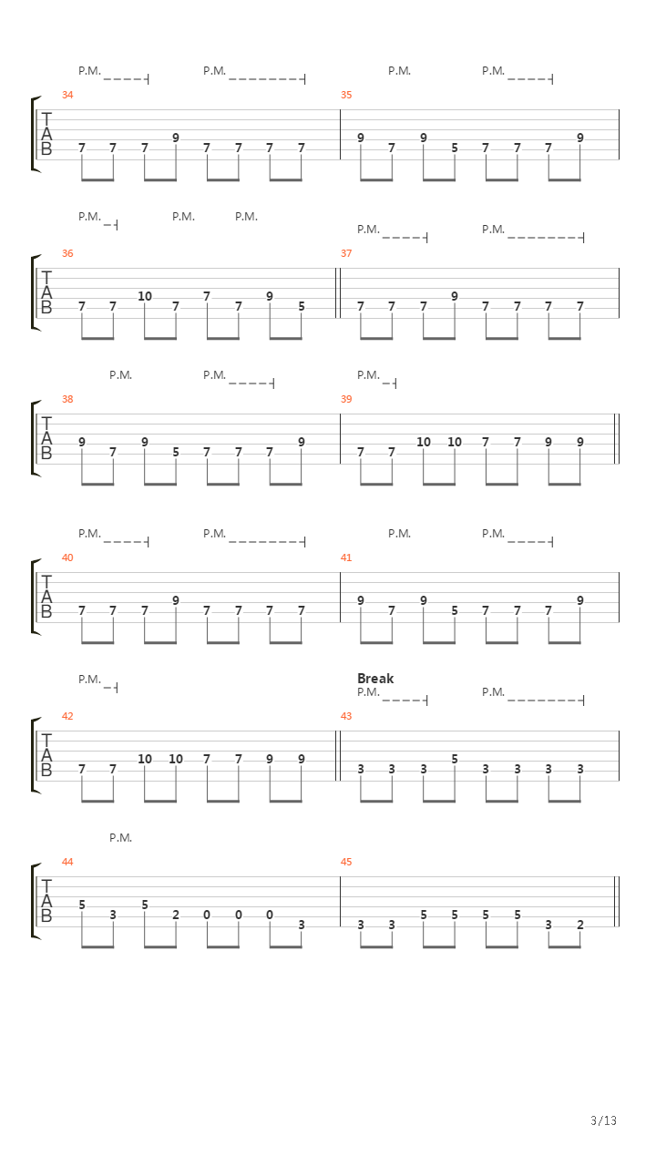 The Science Of Noise吉他谱