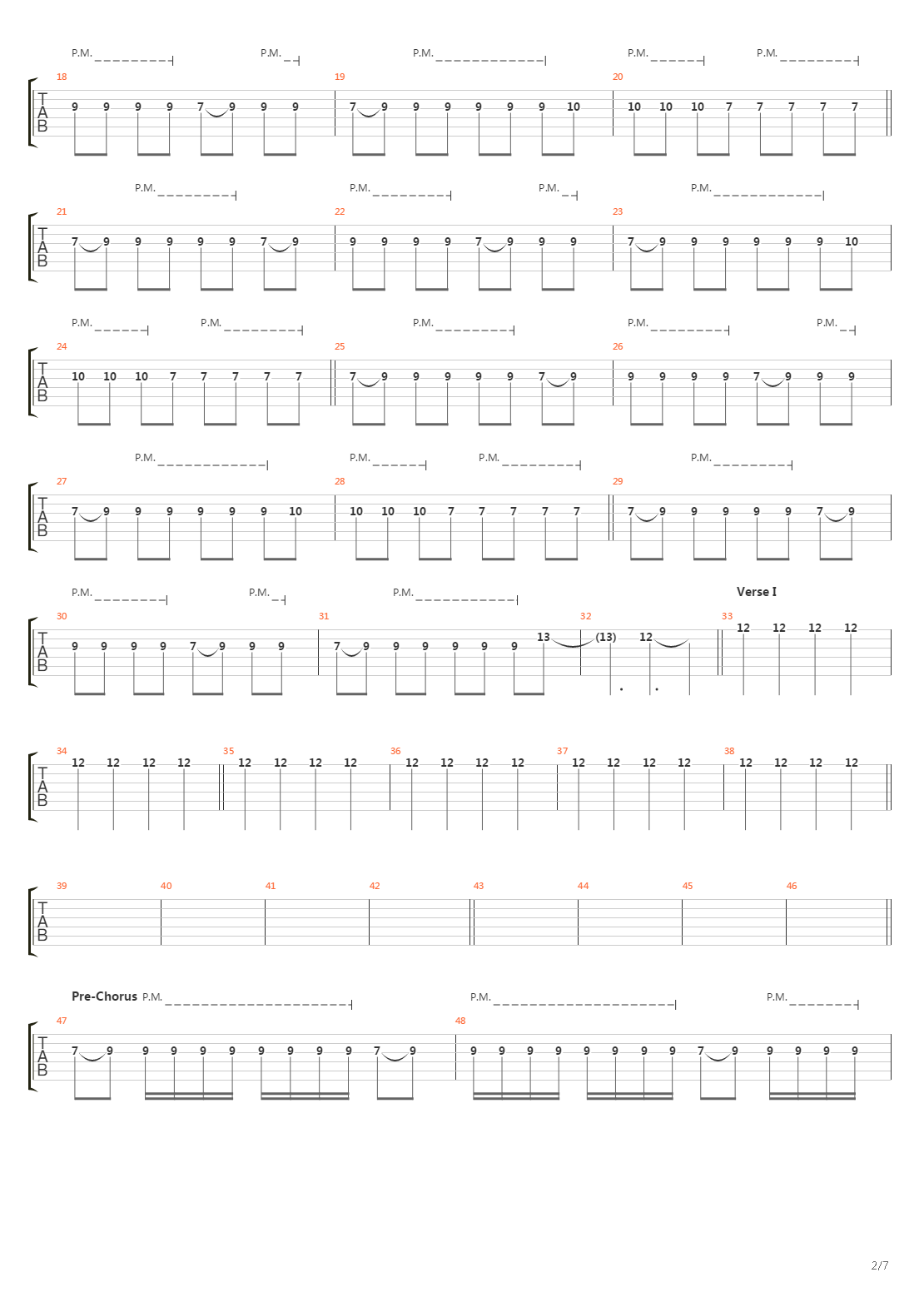 Weight Of The End吉他谱