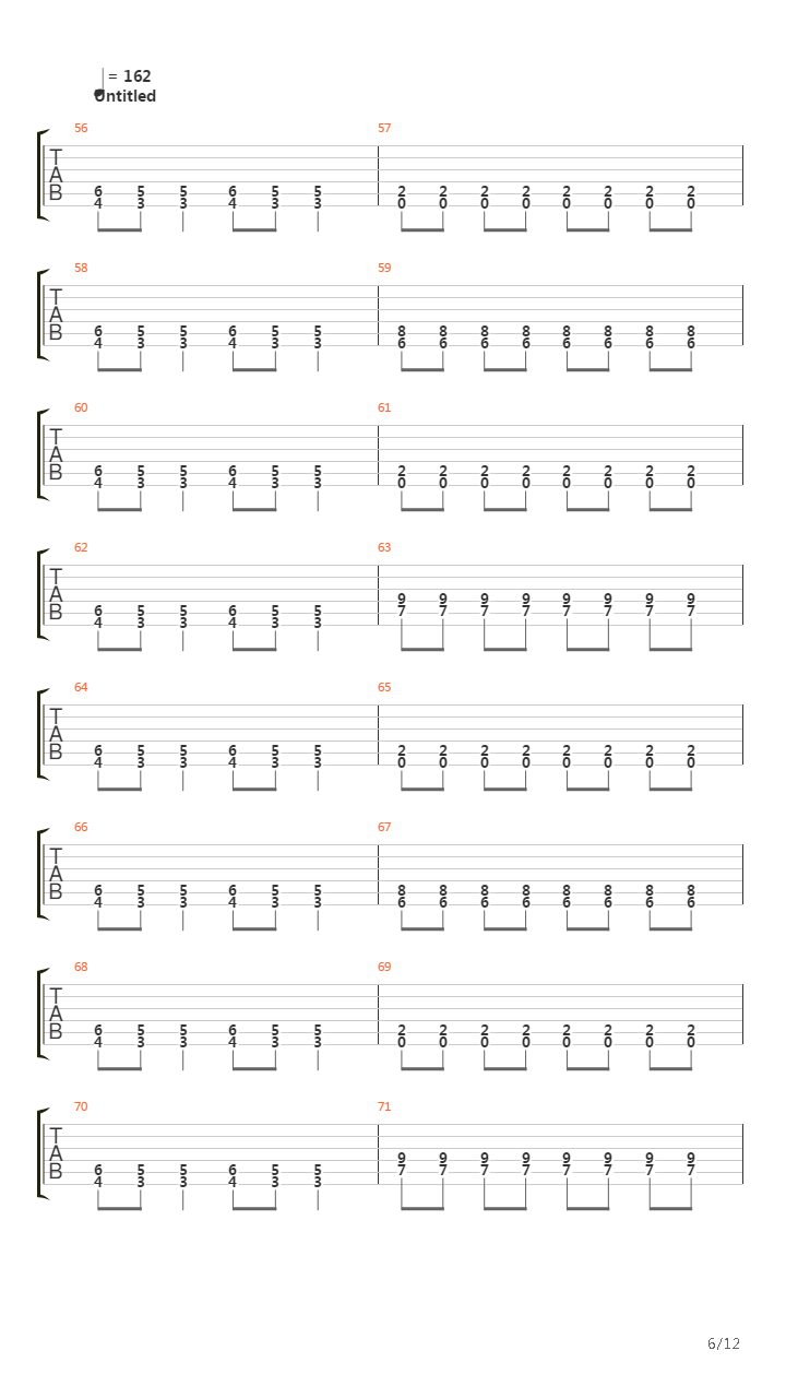 Tundra Leech吉他谱