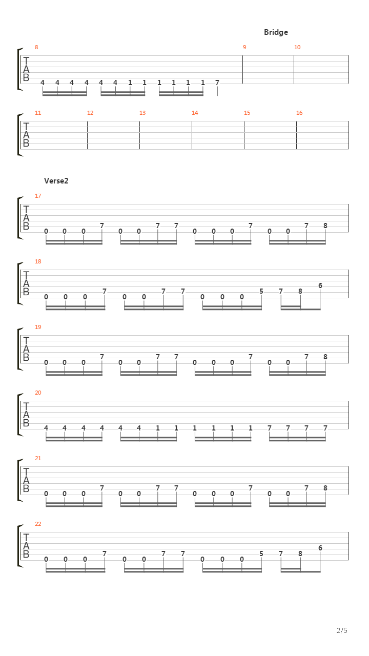 Adrenalin吉他谱