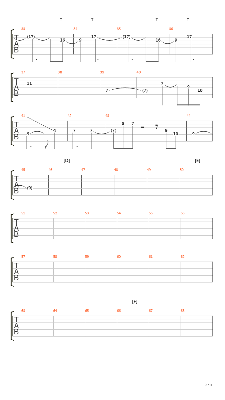 涛声(Tousei)吉他谱