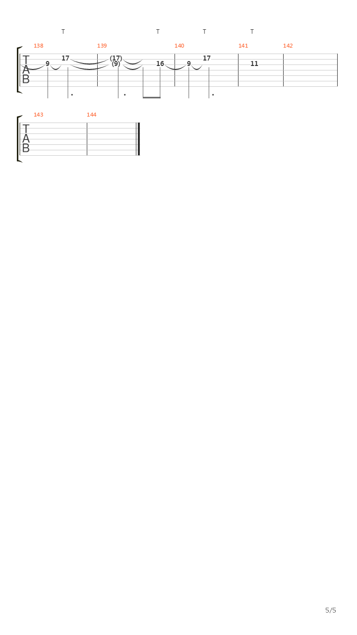 涛声(Tousei)吉他谱