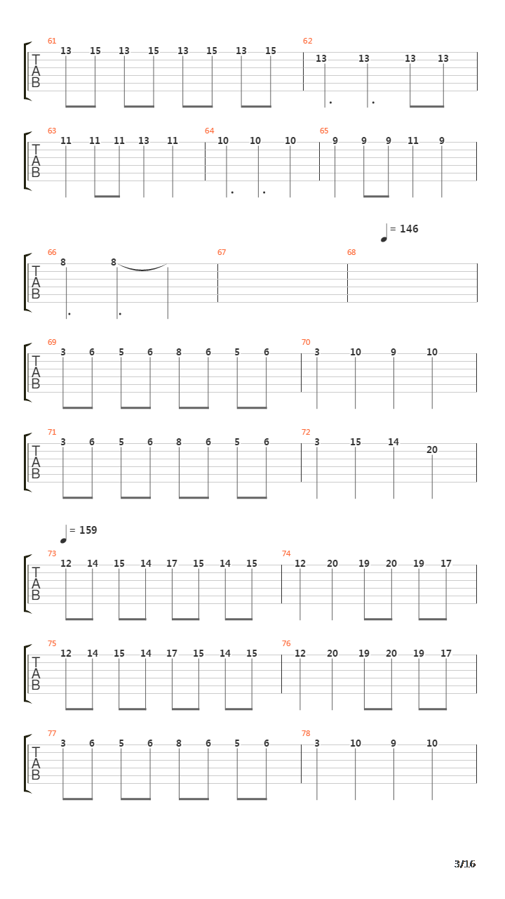 Krebskolonie吉他谱